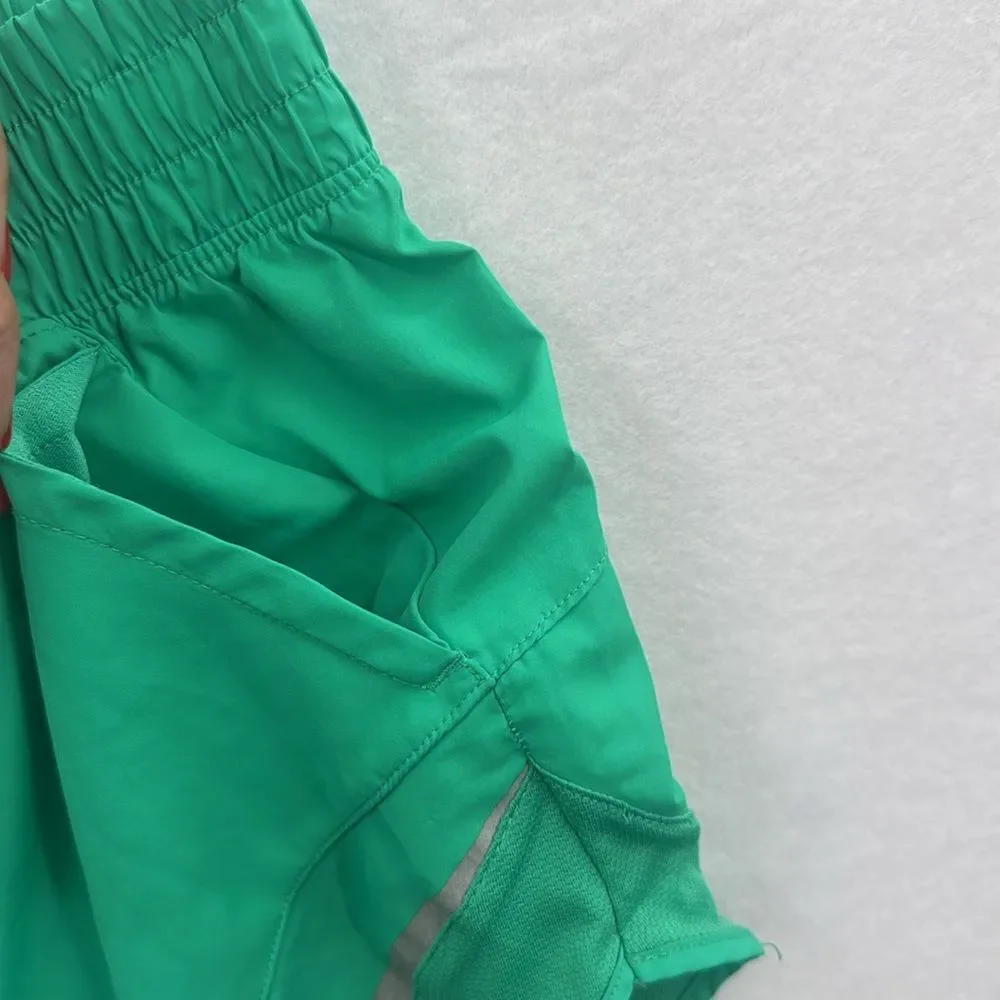 3For$20 Athletics Works Green Shorty Shorts size XL 16-18